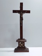 Crocifisso antico in legno da