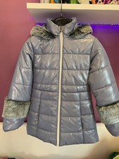 Giacca Parka Bambina 11/12 Anni Original Marines celeste