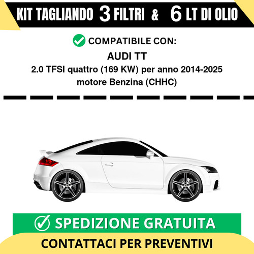 Tagliando per audi 0 - audi, 2.0