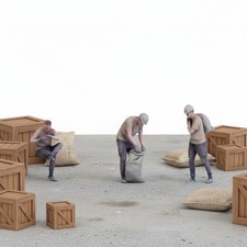Pezzi set 3 operai - 3,