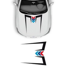 Adesivi cofano frecce