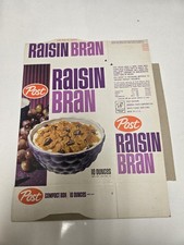 1964 Post Raisin Bran Cereal