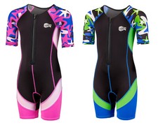 BECO SEALIFE muta bambini 2 mm shorty pezzo unico UV 50+ taglia 80 - 152