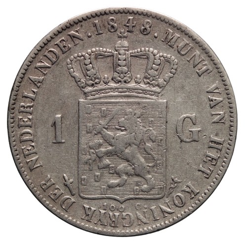 Olanda gulden 1848 - -,