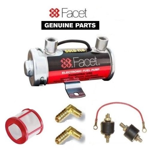 Pompa carburante facet - facet, red