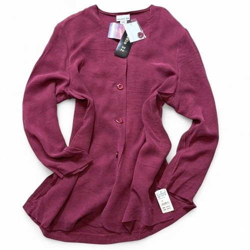Top vintage rosso scuro con