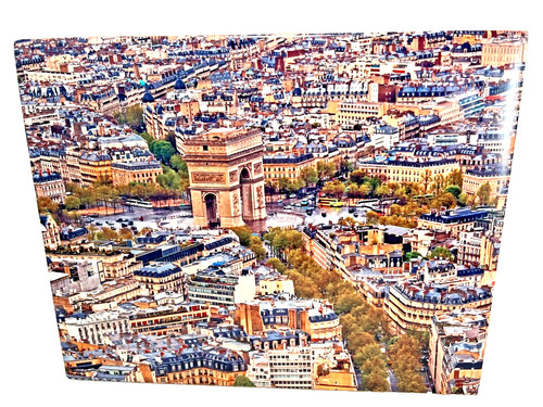 Arco trionfo parigi - parigi, francia