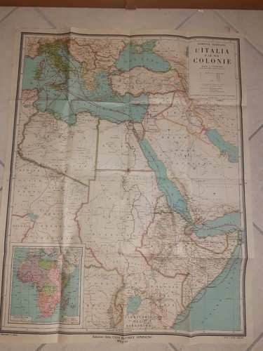 Carta geografica antica - carta,