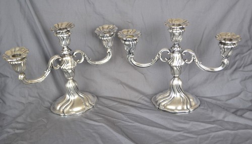 Coppia candelabri vintage - candelabri,