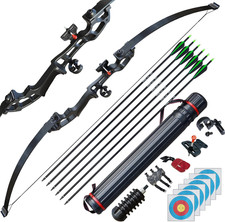 Arco E Frecce Tiro Con L'Arco Arco Ricurvo Arco Da Caccia 50 Pollici 30 Libbre 4