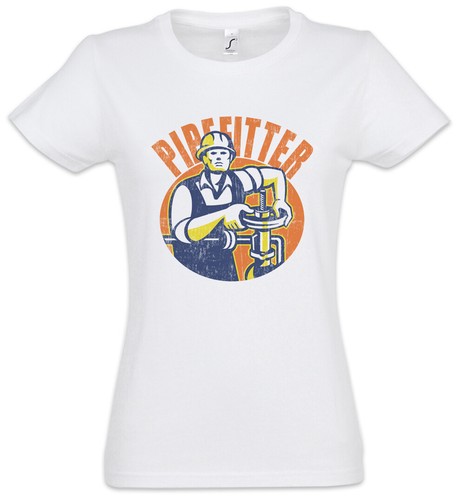 Pipefitter shirt donna tetto - pipefitter, t-shirt