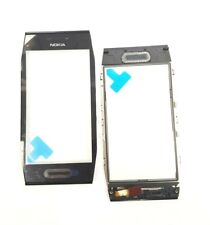 Originale Nokia X7-00 touchscreen cover frontale schermo digitalizzatore nero NUOVO