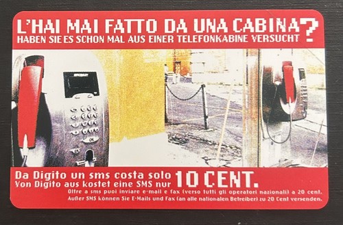Schede telefoniche alto adige - telefoniche,