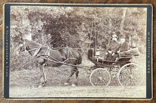 Antica foto carrozza con - carrozza,