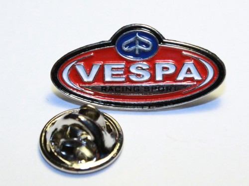 Vespa racing sport pin - vespa,