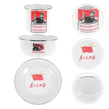  Ciotole Per Zuppe Servizio Piatti Porcellana Piatto Di Cibo Tazza Portatile