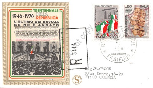 Italia 1976 trentennale - italia,