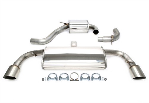 Duplex exhaust scarico catback