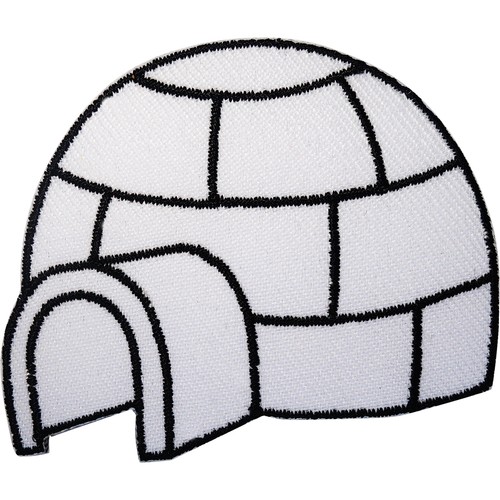 Igloo patch iron - patch, sew