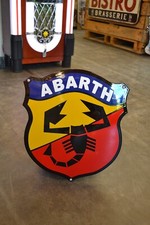 Insegna Emaillata ABARTH Fiat