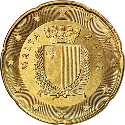 795547 malta 20 euro cent - [#795547],