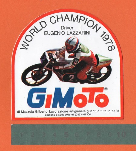 Adesivo sticker vintage - sticker, moto
