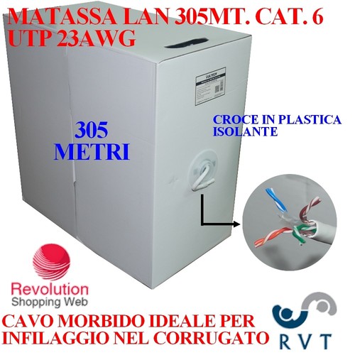Cavo rete 305 metri - di,