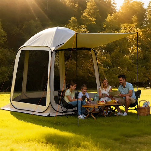 Tenda campeggio trasparente - da,