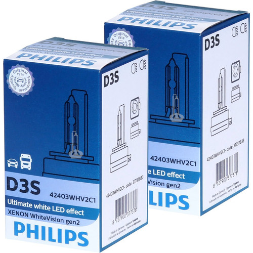 Due lampade hid - due, coppia)