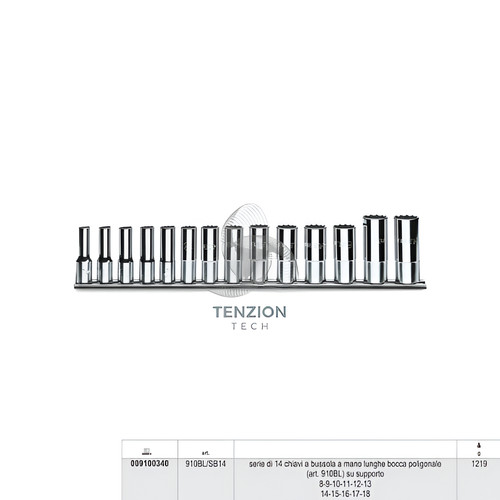 Set chiavi bussola lunghe - set,