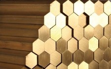 BARRA BARRE  Esagonale OTTONE OT 58  fresa tornio