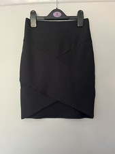 Minigonna nera divisa H&M