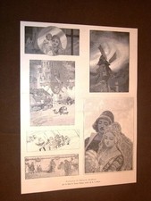 Fantasie di Edoardo Dalbono del 1891 Per le fiabe di Nonna Bianca di E.A.Berta