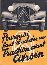 Catalogue brochure Citroën