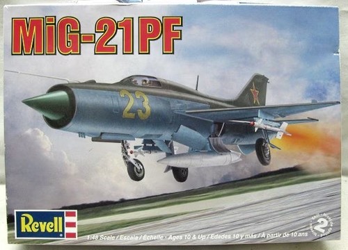 Revell 05482 mig - revell, mig-21pf