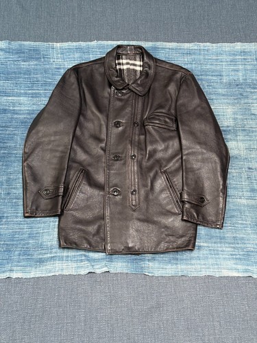 Giacca pelle nera le - in,
