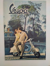 BROCHURE DEPLIANT VESPA PIAGGIO 125-150-GL-GS COMPLETO