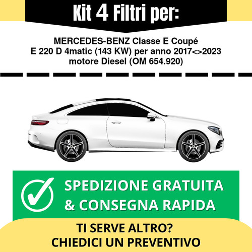 Kit tagliando filtri per - kit,