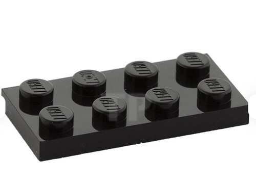 Lego piatto plate 2x4 4x2 - -piatto-,