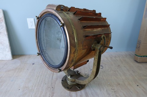 Luce marina vintage - , ottone