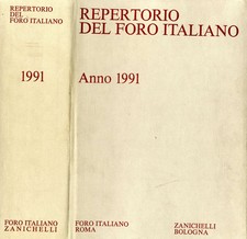 REPERTORIO DEL FORO ITALIANO