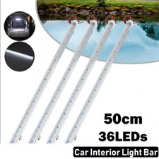 5Pcs Striscia LED 12V Luci Interno Auto Bar Lampada Auto Van Caravan Barca