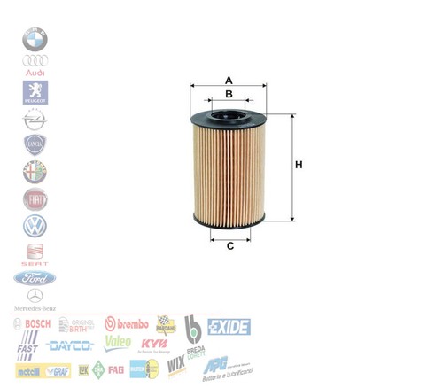 Filtro olio audi a4 a5 - olio, a1
