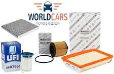KIT TAGLIANDO FIAT TIPO 1.6 MJT 4 FILTRI ORIGINALI UFI