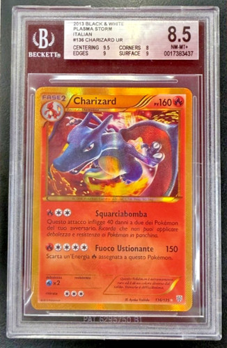 Pokemon charizard holo - pokemon, 136/135