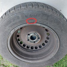 NR. 4 RUOTE COMPLETE DI CERCHIO ACCIAO E COPRICERCHIO PLASTICA.MODELLO: TAURUS 