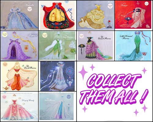 Set princess disney dress - set, 12