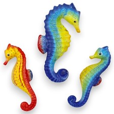 Cavalluccio Marino da Parete, in ceramica Siciliana, Colore Casuale e Due opzion