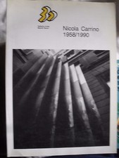 NICOLA CARRINO 1958 - 1990 catalogo d'arte