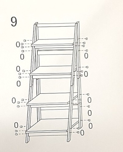 Scaffale scala livelli - scala,